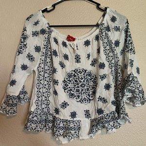 Patterned Blouse